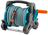 Gardena Hose Reel 10 Set, 13mm (1/2-inch) 10m, Complete with 10m Classic Hose, System Parts & Spray Nozzle